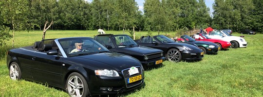 Uit je Dak in Twente - Cabrio-tocht voor het goede doel